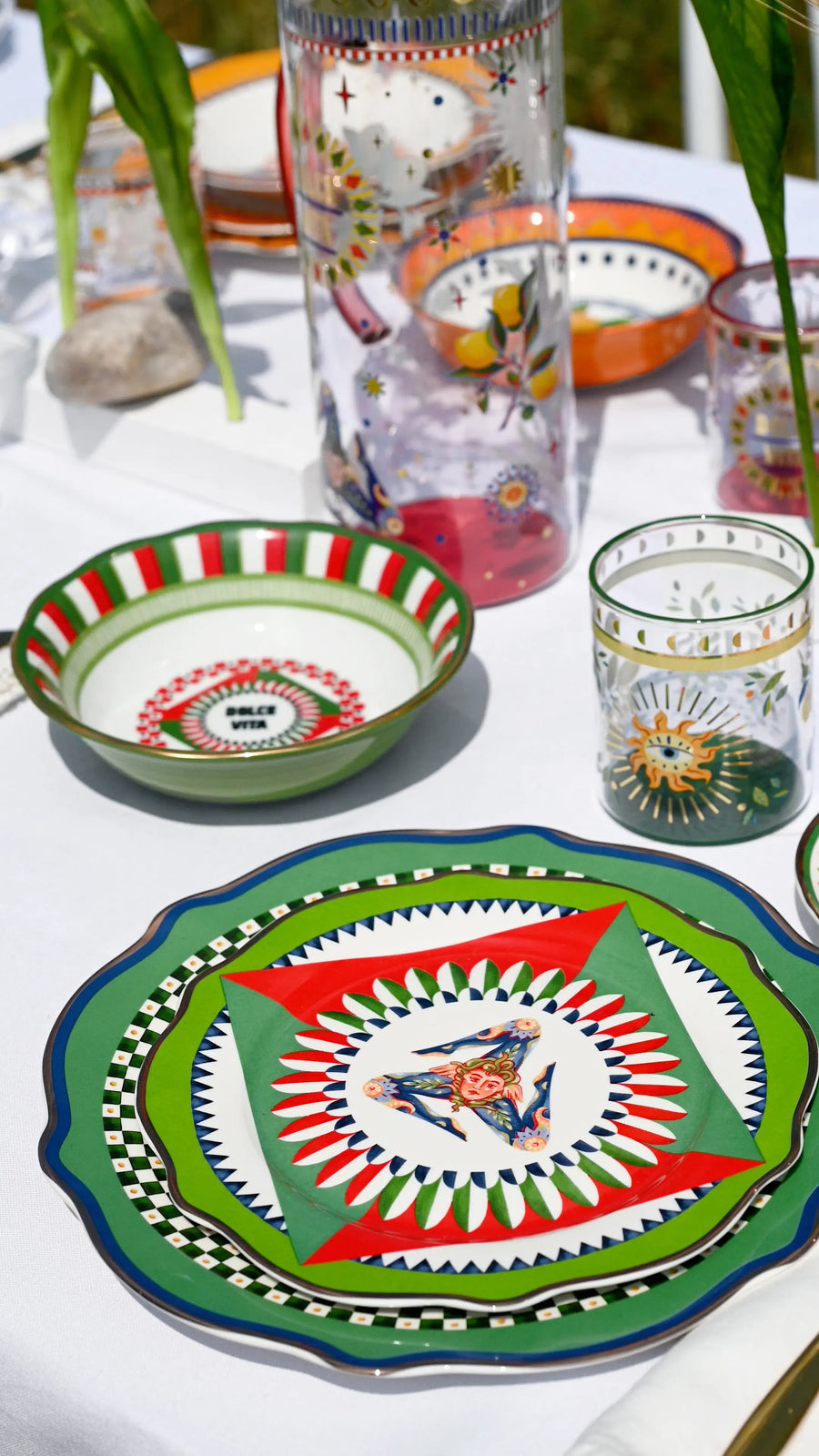 Dessert Plate Trinacria - Dolce Vita