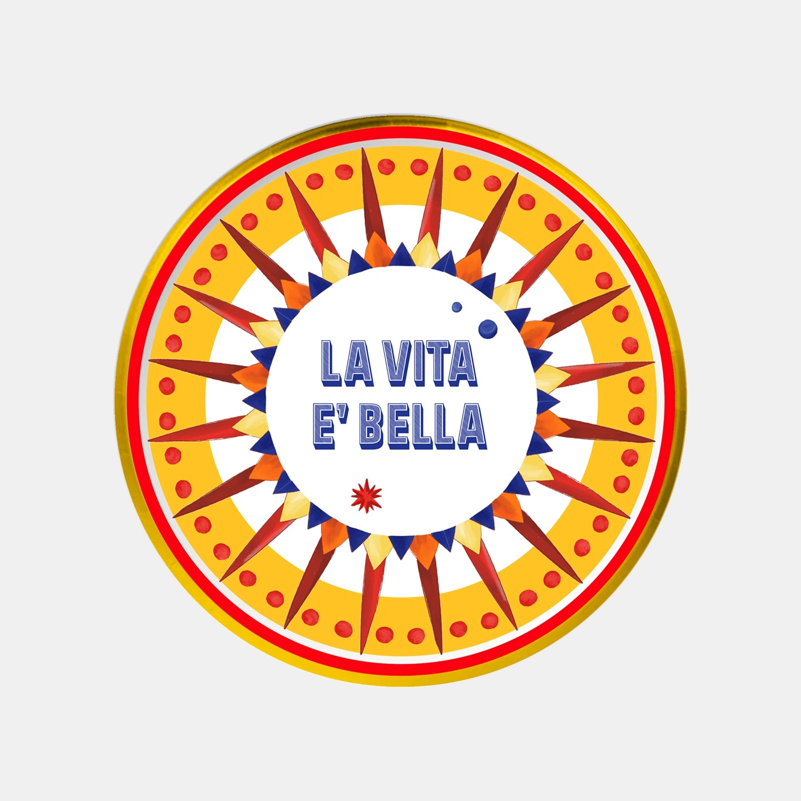 Bread Plate - La Vita E’Bella