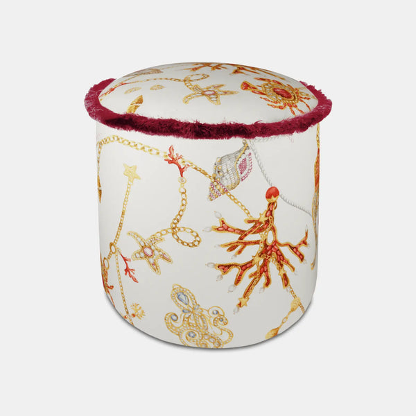 Pouff – Portofino Red