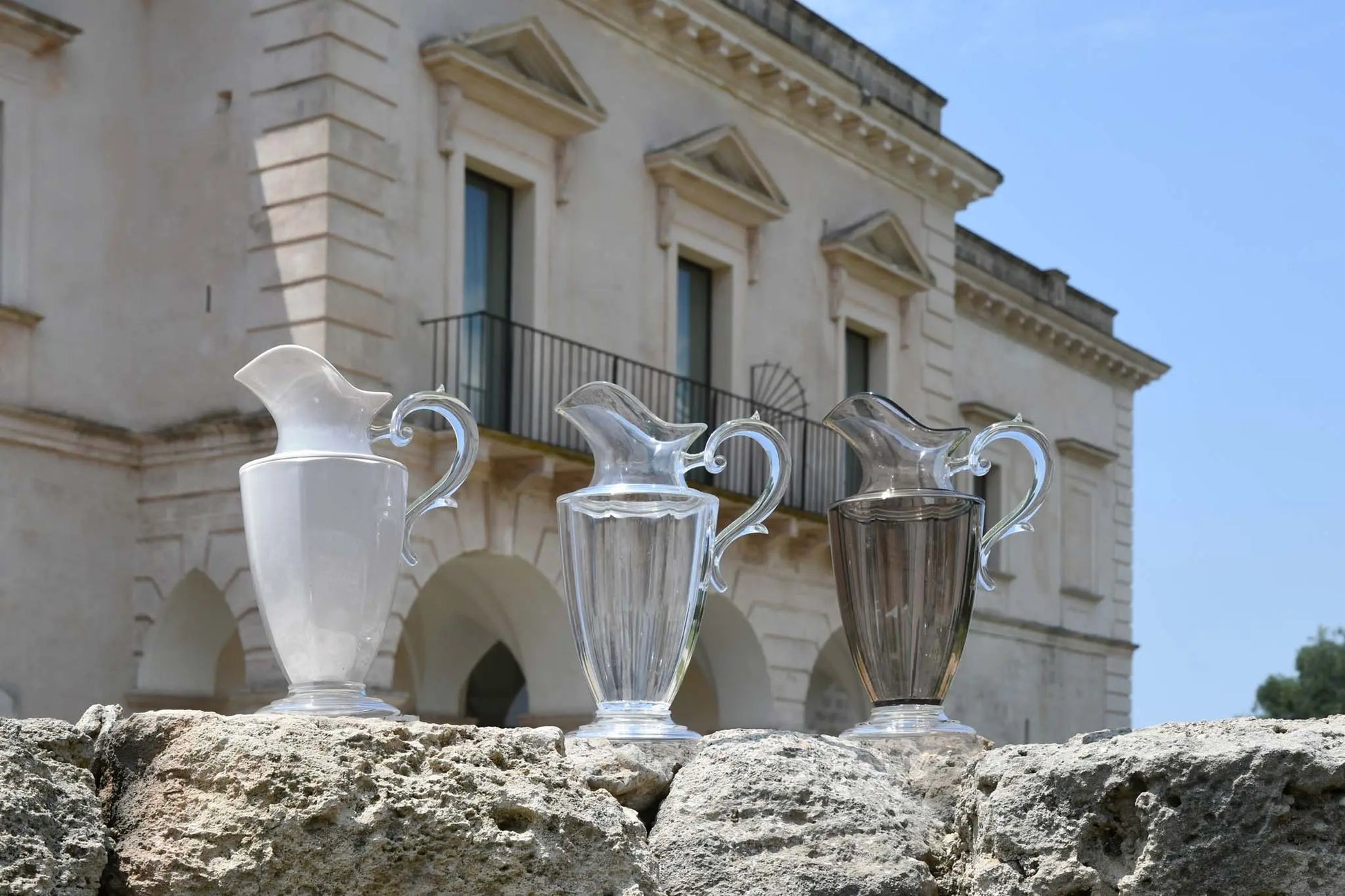 Pitcher Elizabeth - Aqua - Amprio Milano