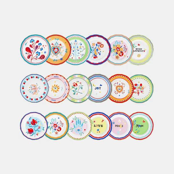 Porcelain Dinner Set for 6 – Mamma Mia Collection Amprio Milano