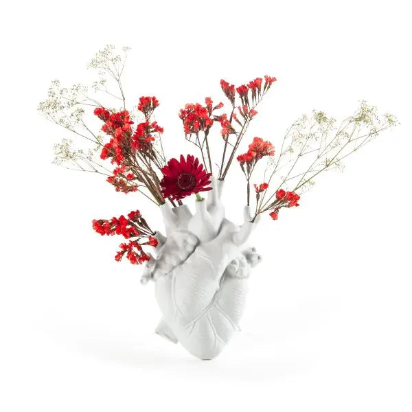Porcelain Wall Vase Holy Love Seletti