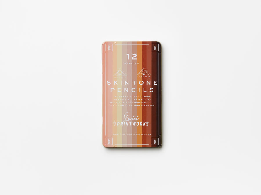 12 Colour pencils - Skin tone Amprio Milano
