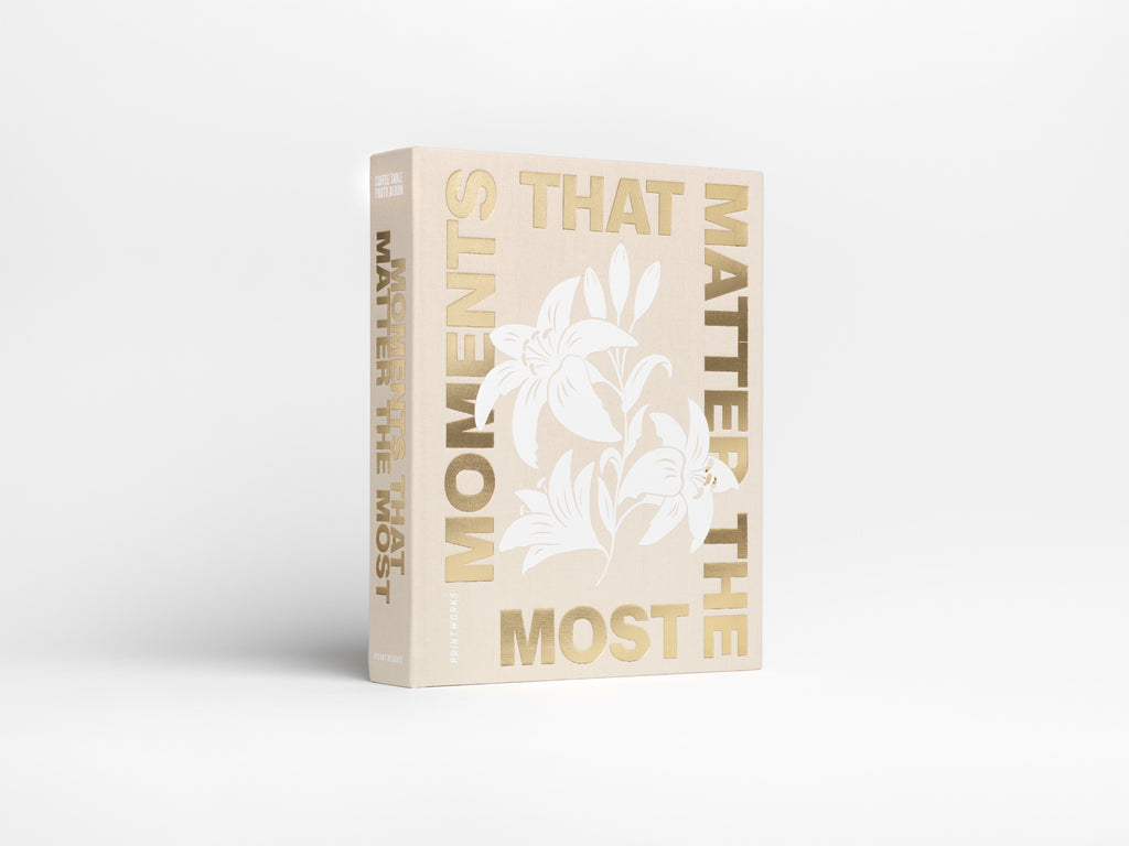 Photo Album - Moments that Matters the Most, Beige Amprio Milano