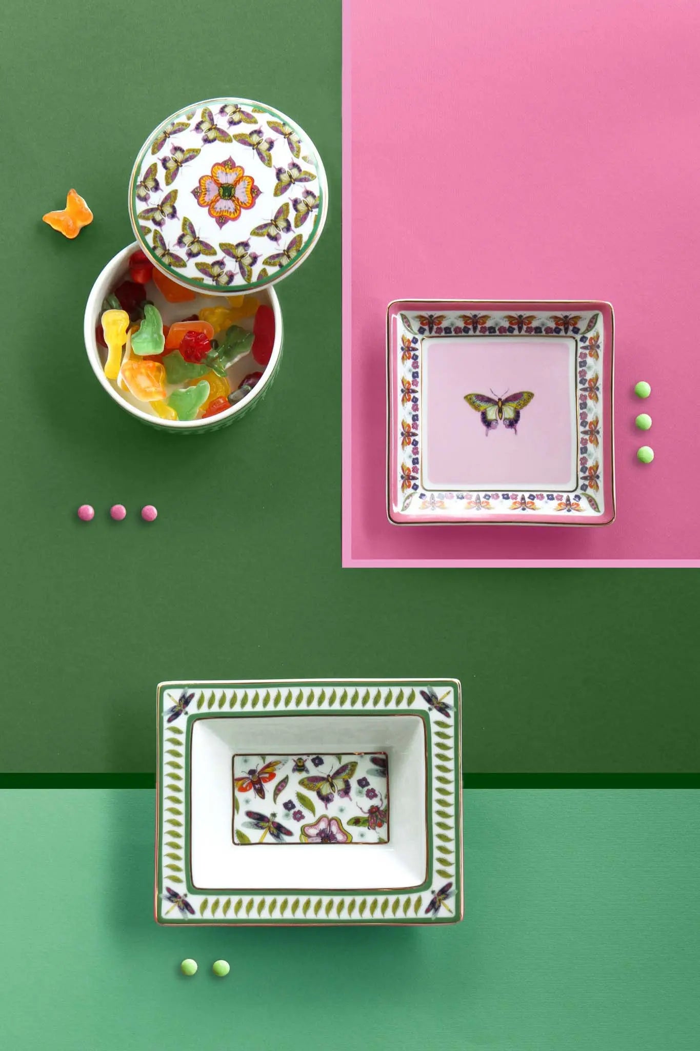 Rectangular Midi Tray – Amazzonia – Amprio Milano