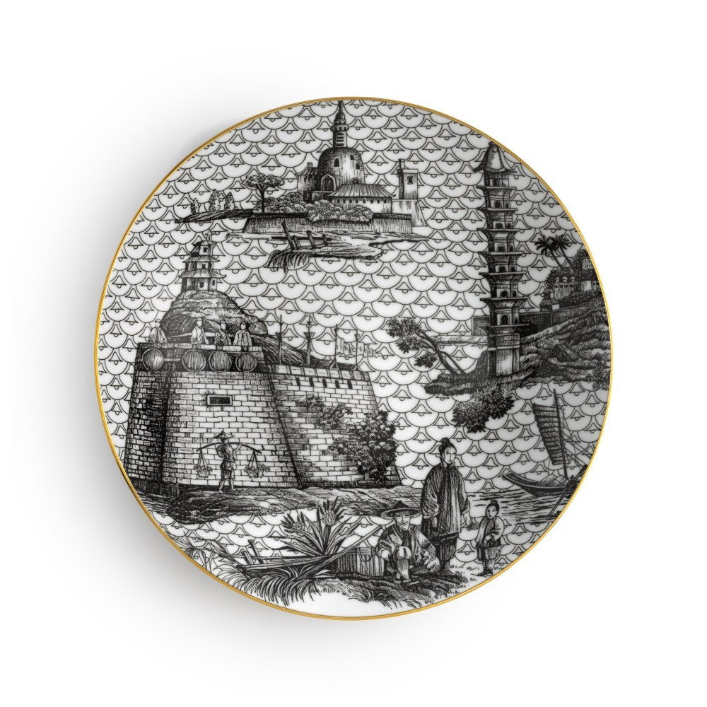 Soup Plate Oriental Dream - Souvenir de Voyage (SG1000020) #1