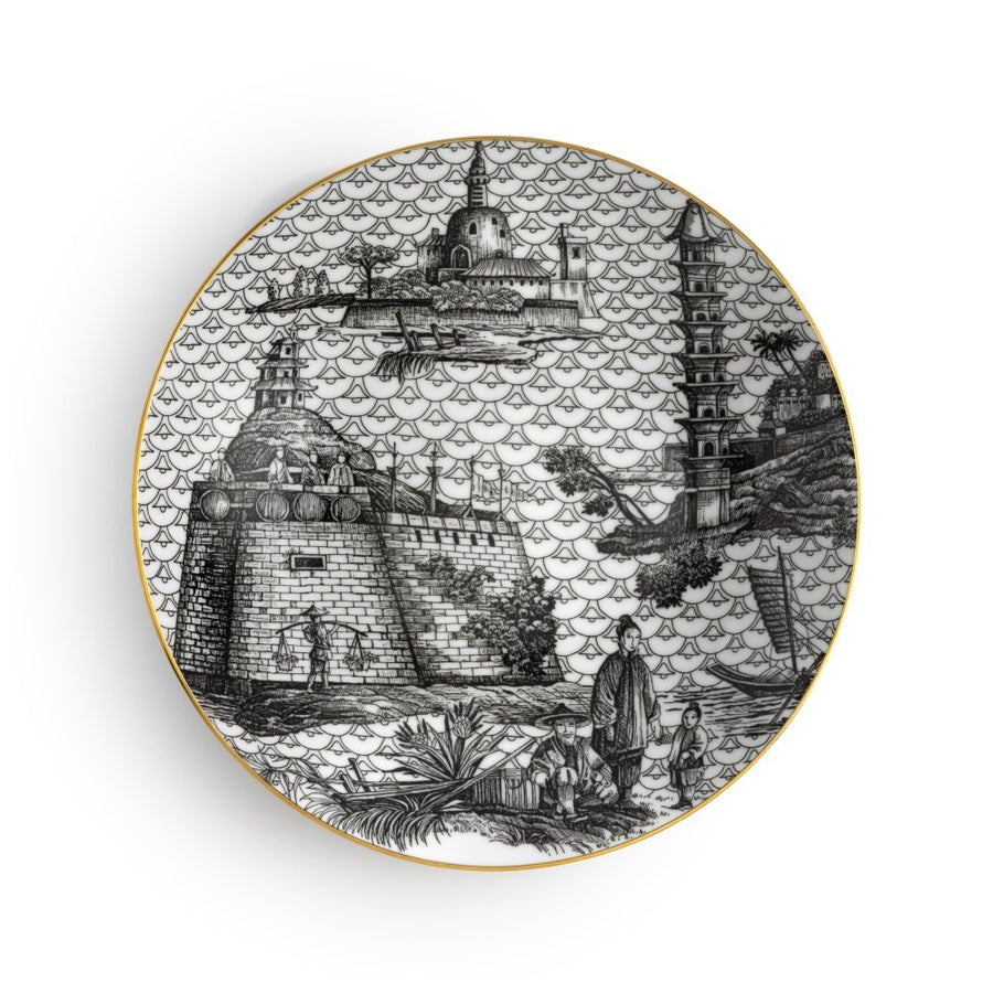 Soup Plate Oriental Dream - Souvenir de Voyage (SG1000020) #1