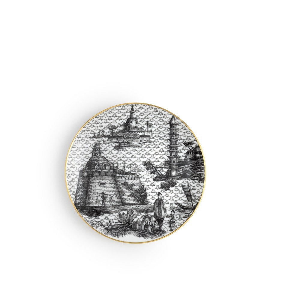 Set of 2 Bread Plate Oriental Dream - Souvenir de Voyage (SG1000040)