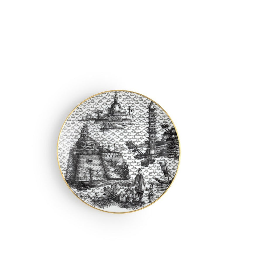 Set of 2 Bread Plate Oriental Dream - Souvenir de Voyage (SG1000040)