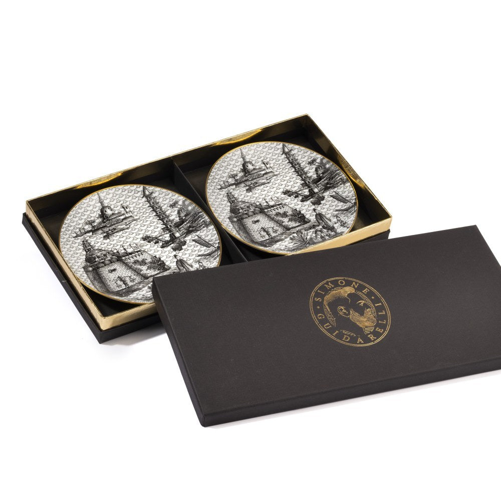 Set of 2 Bread Plate Oriental Dream - Souvenir de Voyage (SG1000040) #1