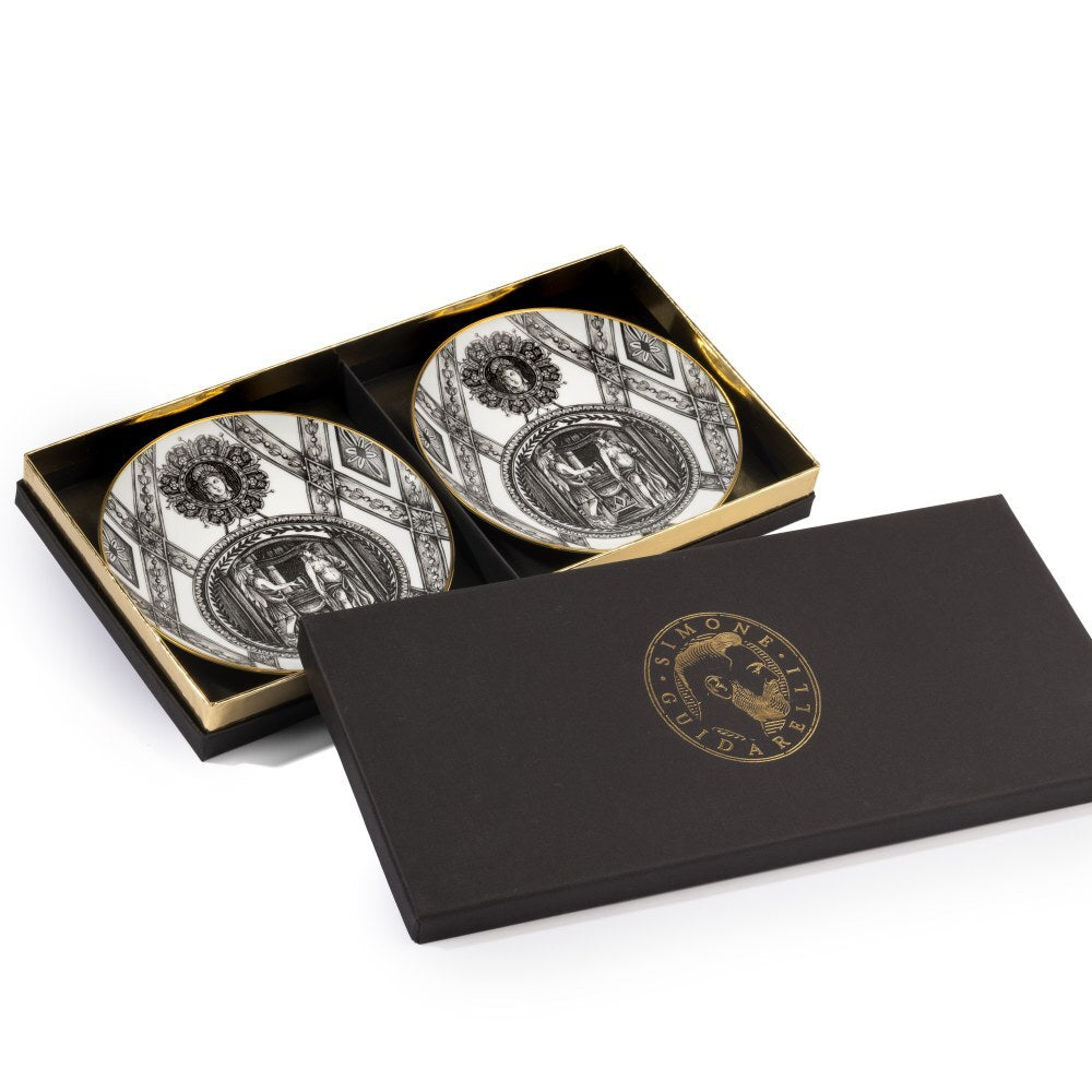Set of 2 Bread Plate Hellenic - Souvenir de Voyage (SG1000044) #1