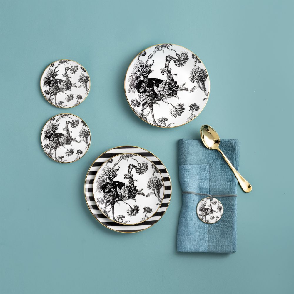 Set of 2 Bread Plate Tangerine Garden - Souvenir de Voyage (SG1000045) #2