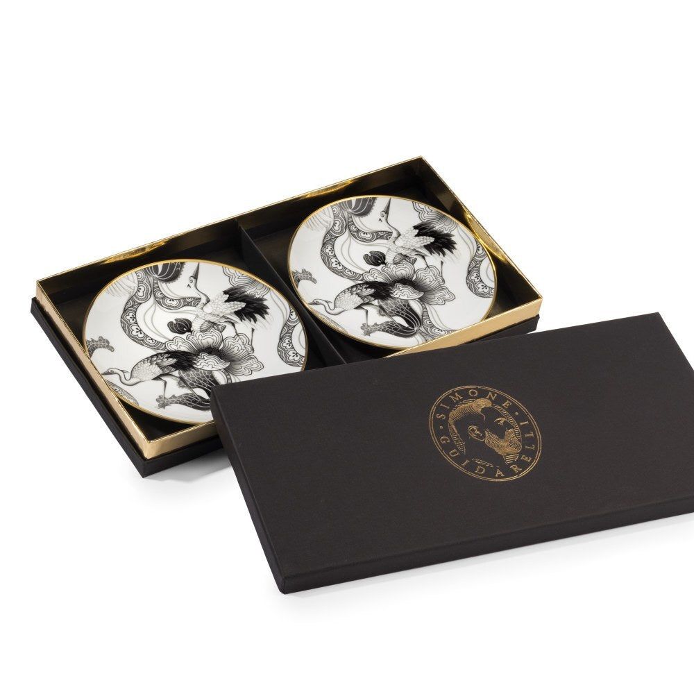Set of 2 Bread Plate Wing of Water - Souvenir de Voyage (SG1000046) #1