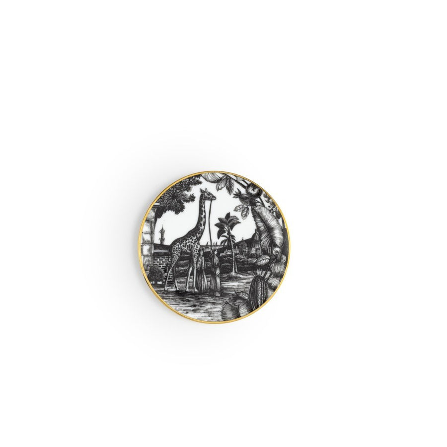 Set of 2 Glass Coaster Sunset Safari - Souvenir de Voyage (SG1000053)