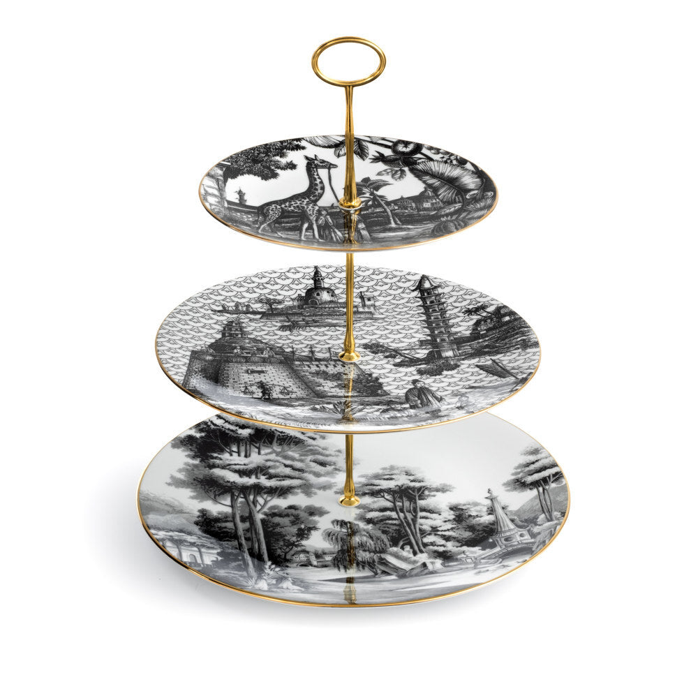 3-Tier Cake Stand - Souvenir de Voyage (SG1000180)