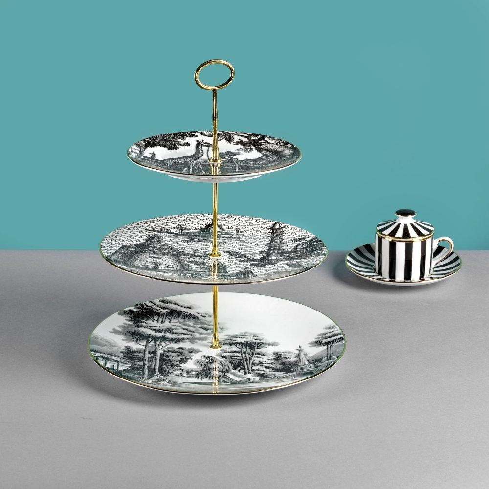 3-Tier Cake Stand - Souvenir de Voyage (SG1000180) #3