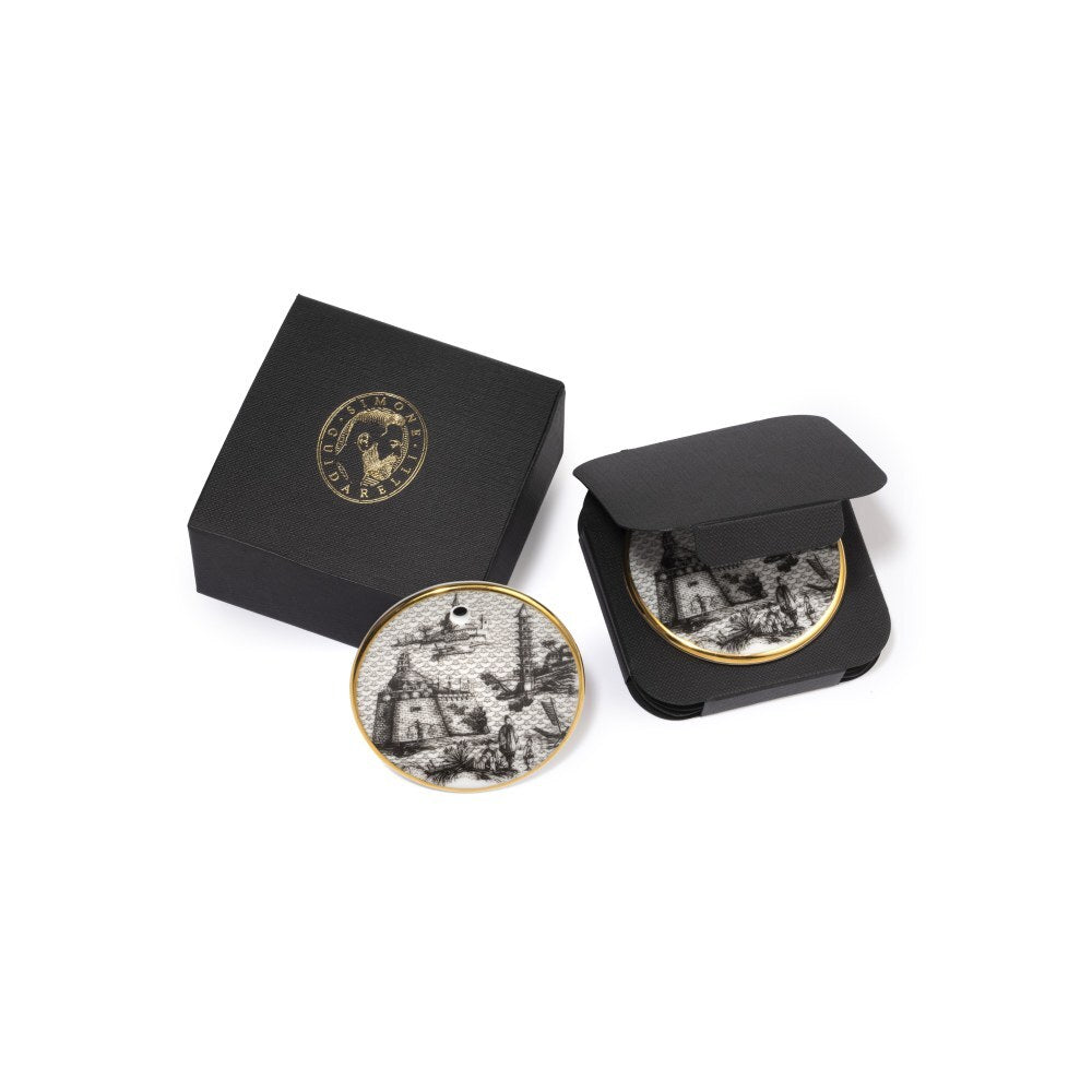 Set of 2 Place Card Oriental Dream - Souvenir de Voyage (SG1000200) #1