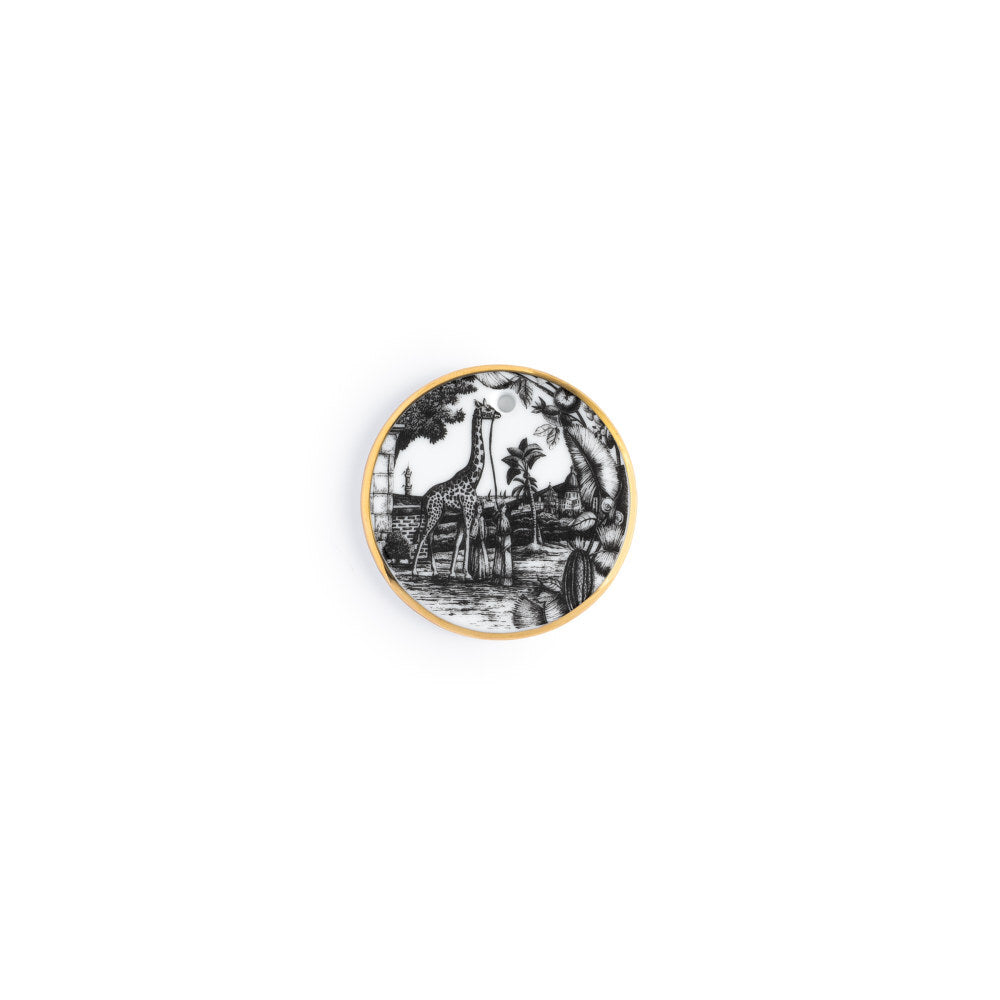 Set of 2 Place Card Sunset Safari - Souvenir de Voyage (SG1000203)