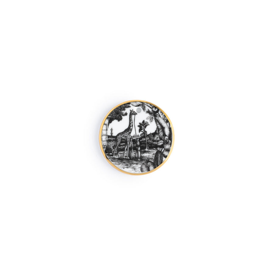 Set of 2 Place Card Sunset Safari - Souvenir de Voyage (SG1000203)