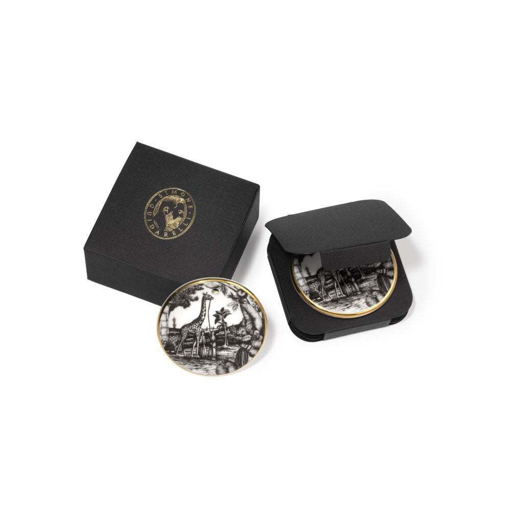 Set of 2 Place Card Sunset Safari - Souvenir de Voyage (SG1000203) #1