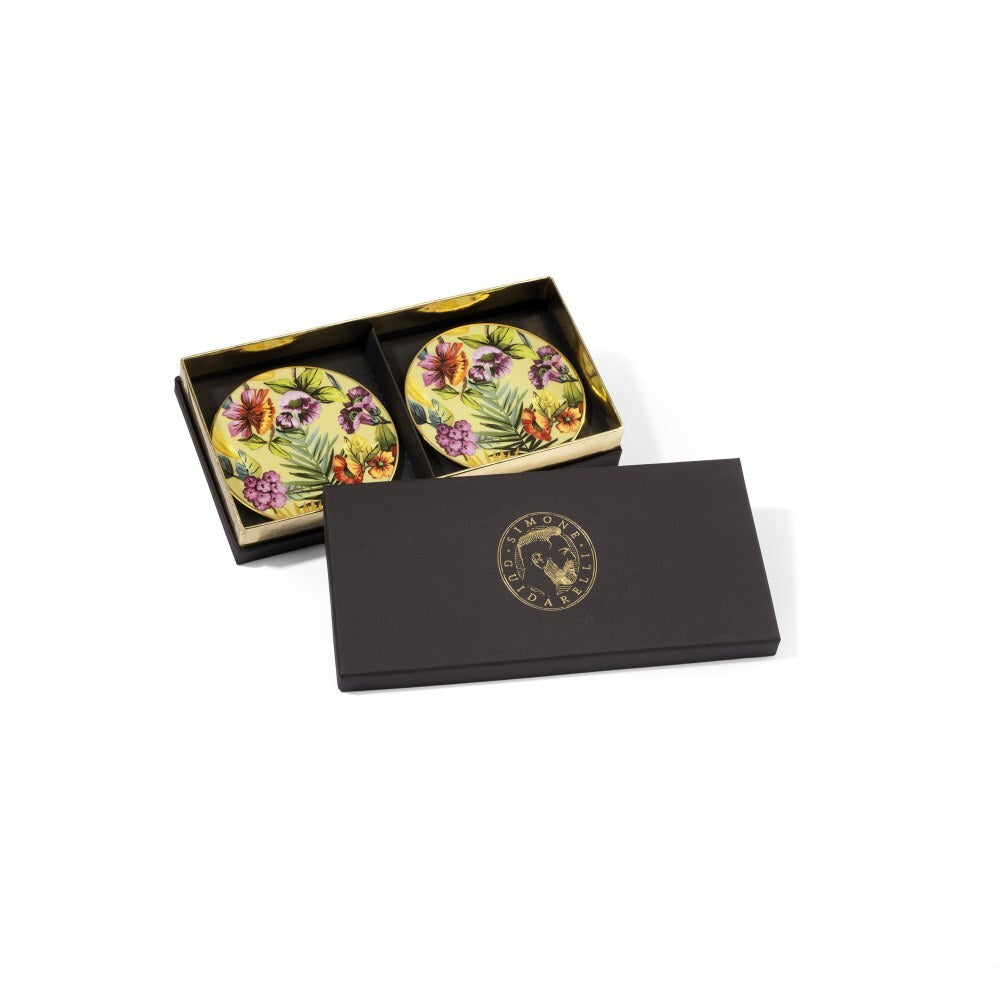 Set of 2 Glass Coaster Avocado - Exotic Jungle (SG2000052) #1