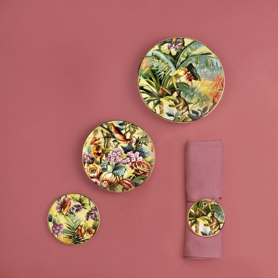 Set of 2 Glass Coaster Avocado - Exotic Jungle (SG2000052) #2
