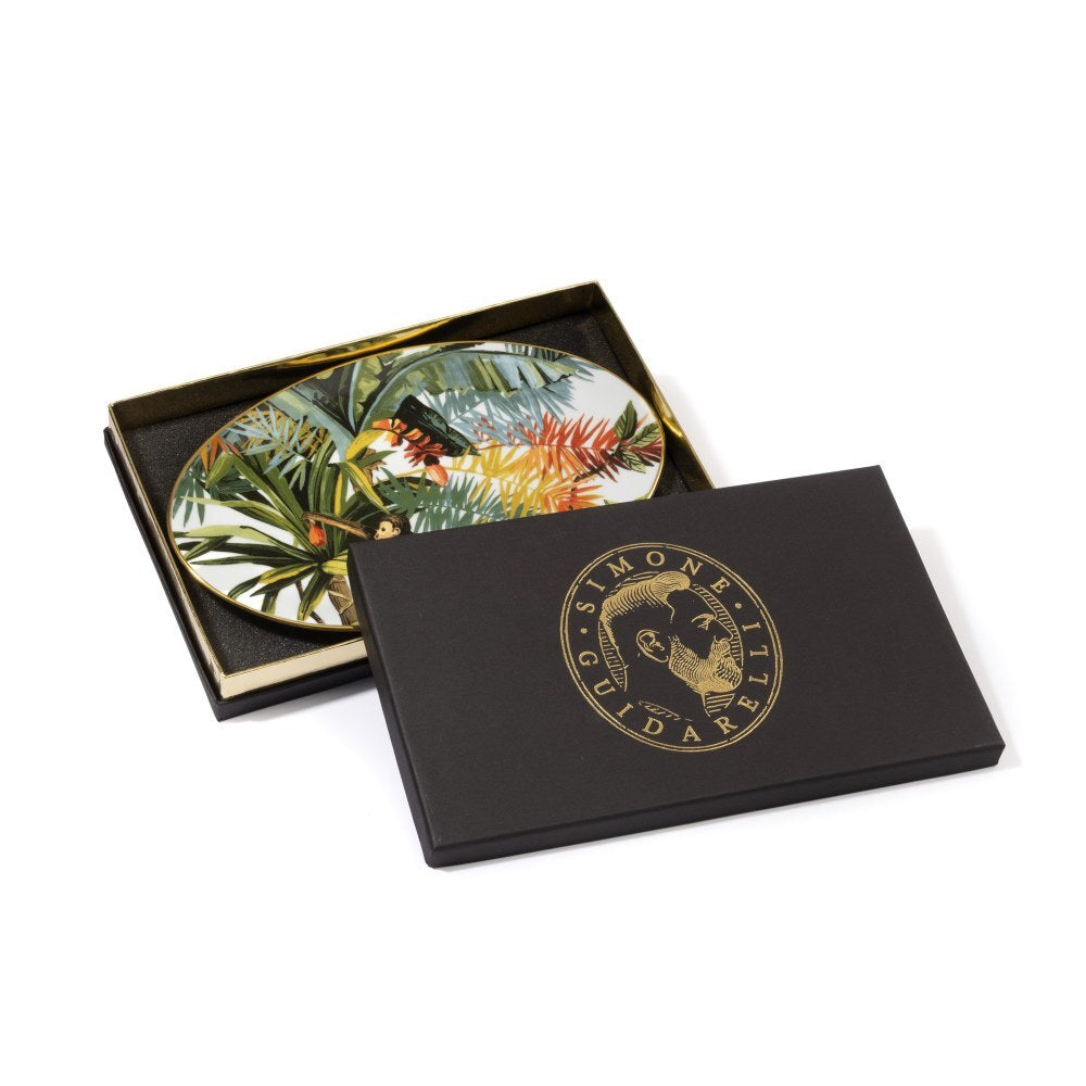 Oval Plate White - Exotic Jungle (SG2000061) #1
