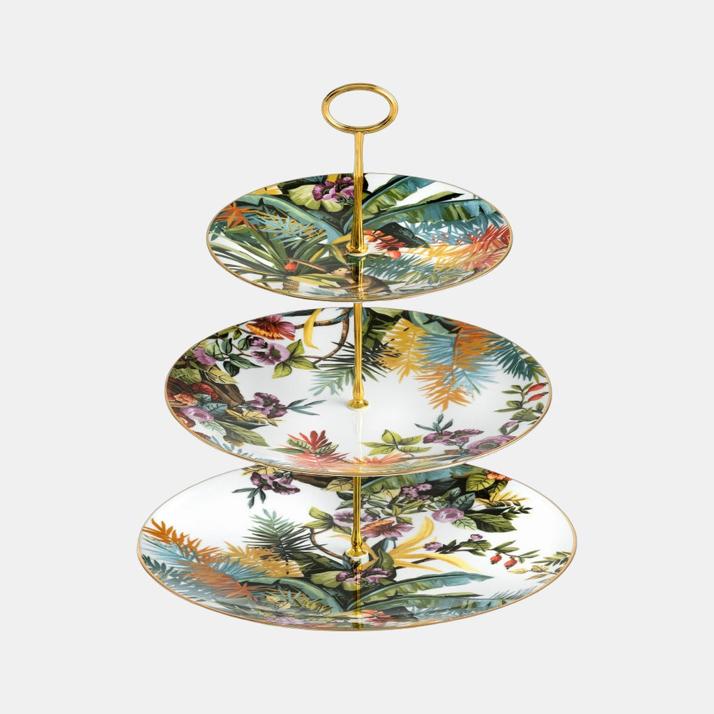 3-Tier Cake Stand - Exotic Jungle (SG2000170)