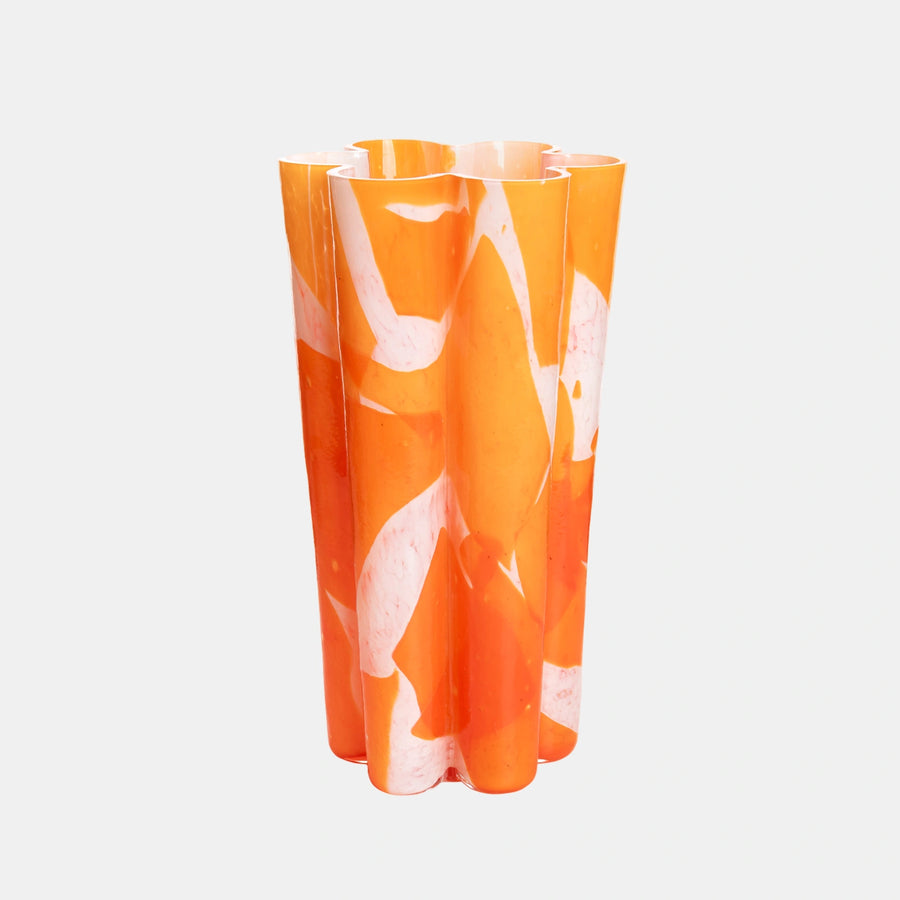 Orange Bucket Vase - Stories of Italy