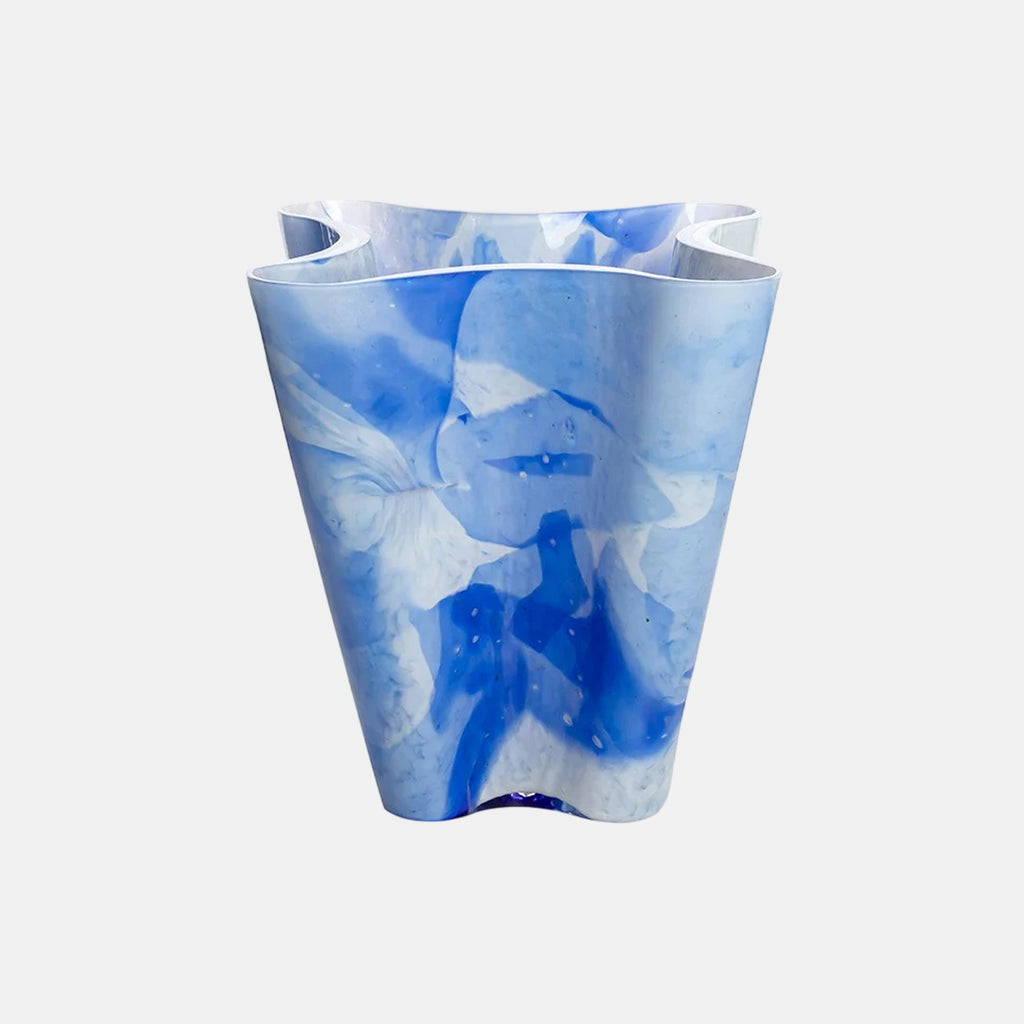 Blue Bucket Vase - Stories of Italy