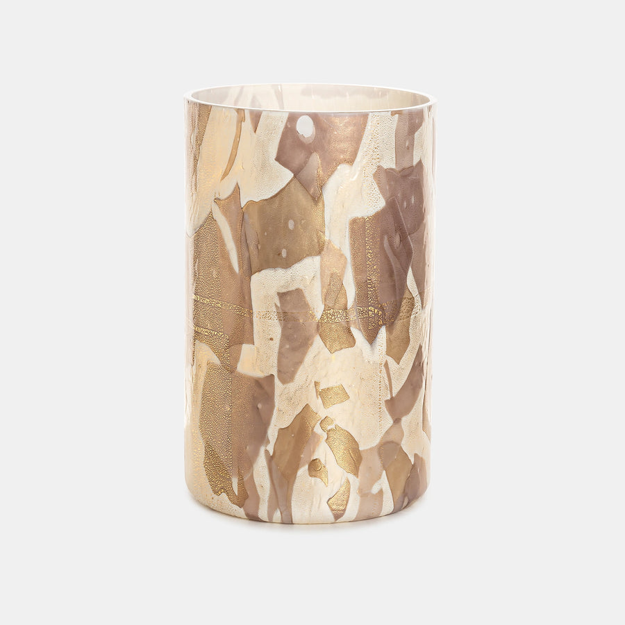 Golden Purple Tall Vase - Stories of Italy