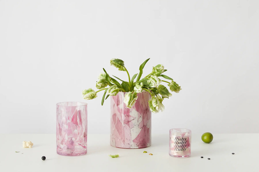 Pink Large Vase - Stories of Italy