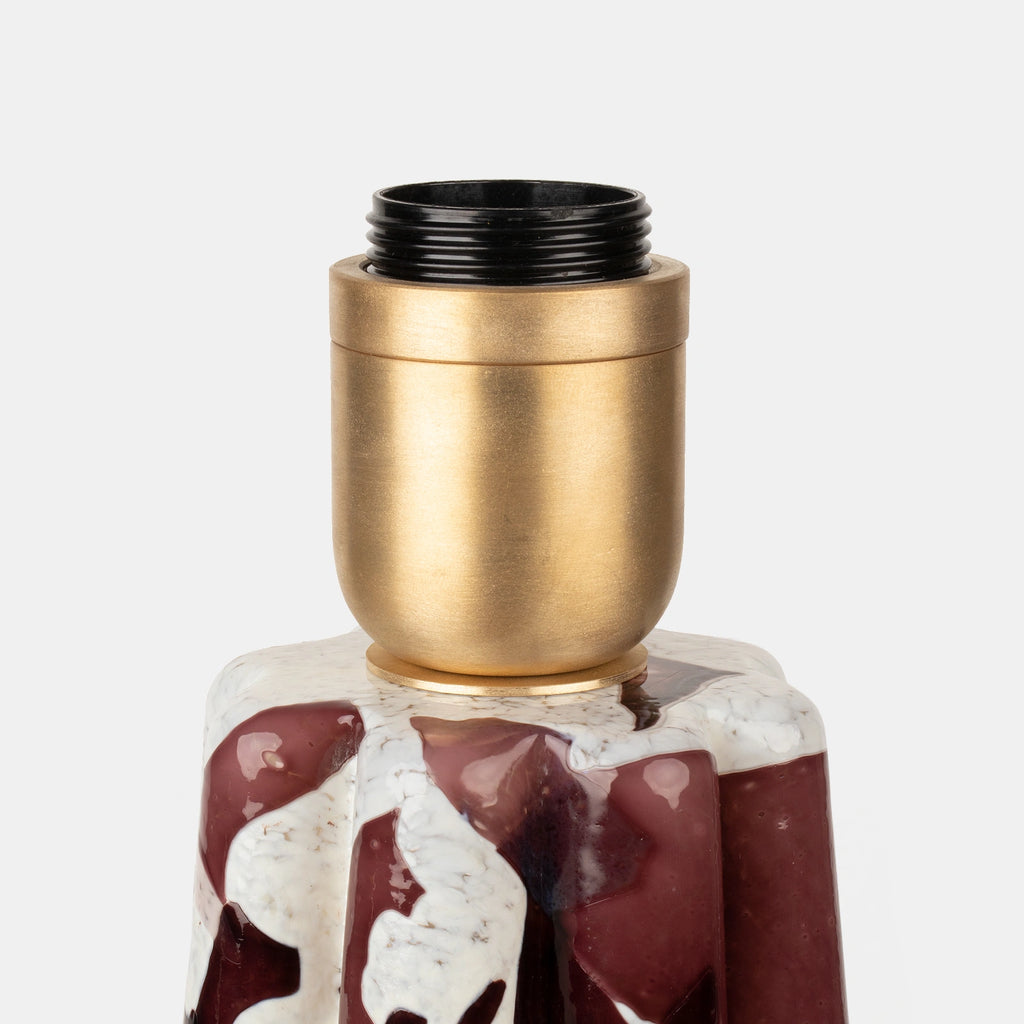 Amethyst Bucket Lamp - Stories of Italy