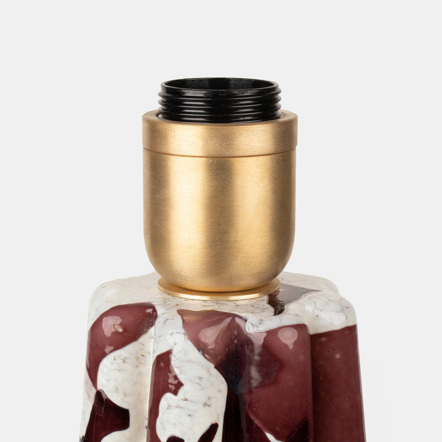 Amethyst Bucket Lamp - Stories of Italy