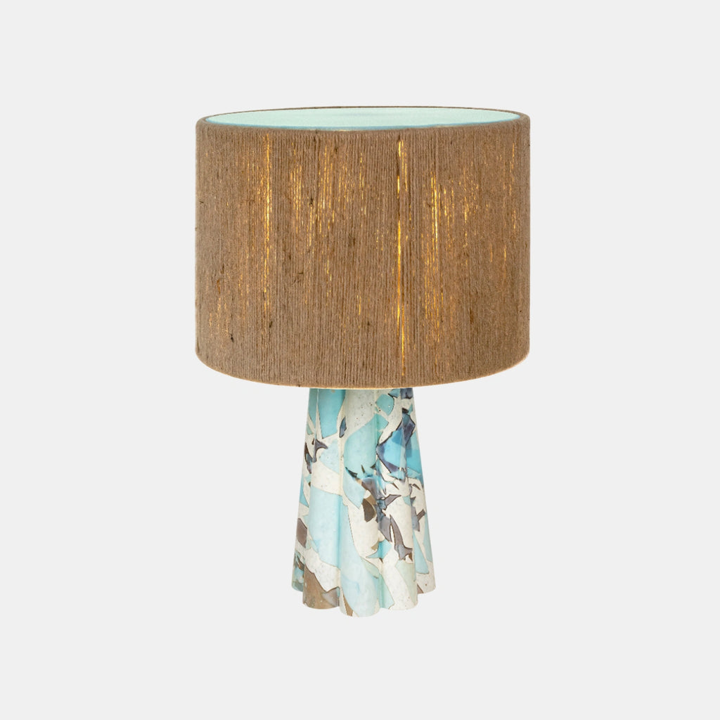 Aquamarine Bucket Lamp / Rope - Stories of Italy