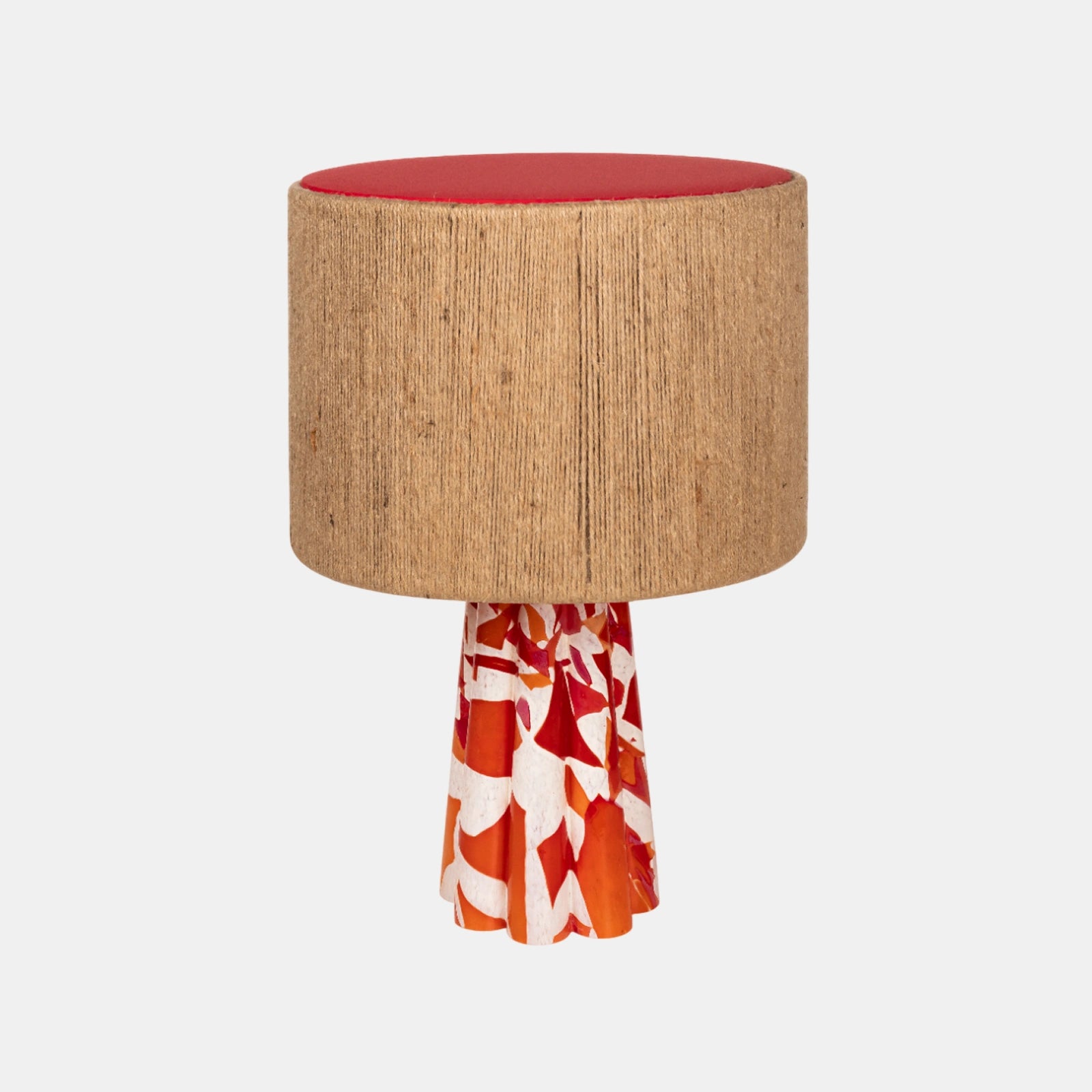 Red Bucket Lamp / Rope - Stories of Italy