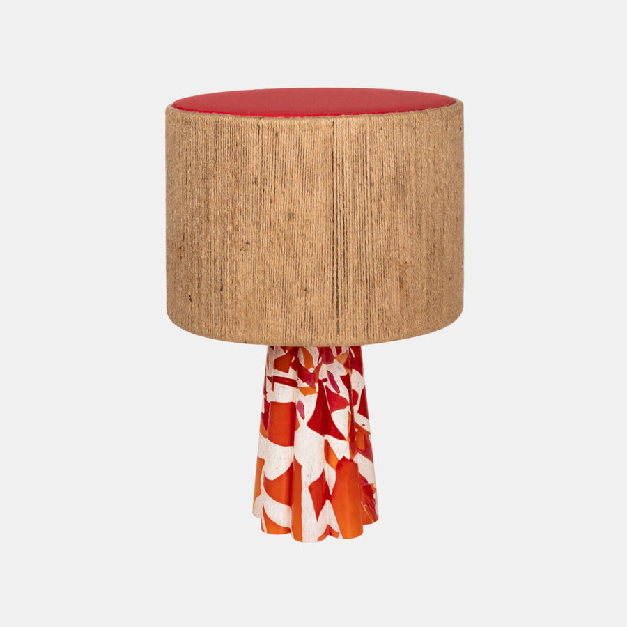 Red Bucket Lamp / Rope - Stories of Italy