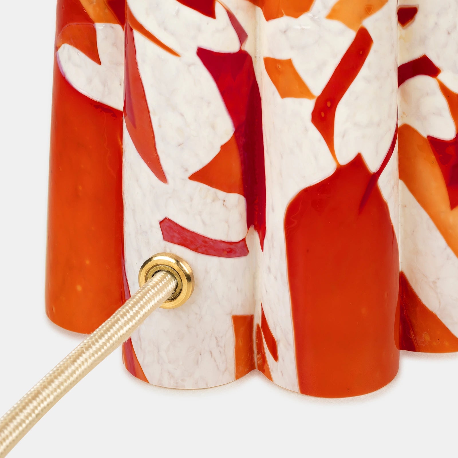 Red Bucket Lamp / Rope - Stories of Italy
