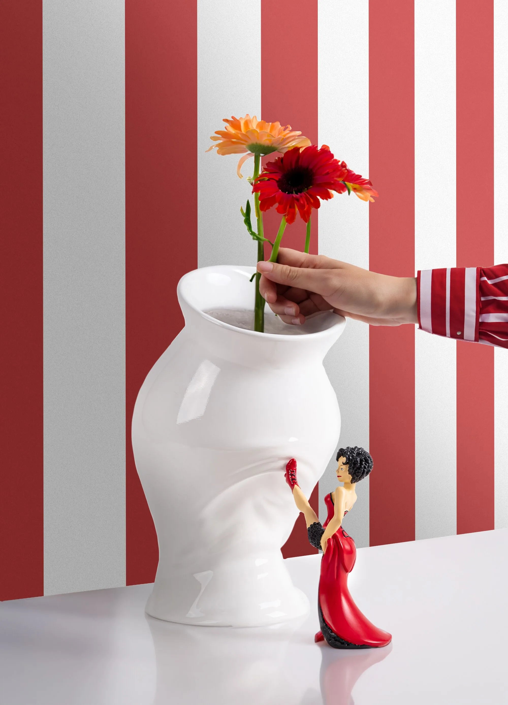 Resin Statuette Circus Lucy Vase Seletti