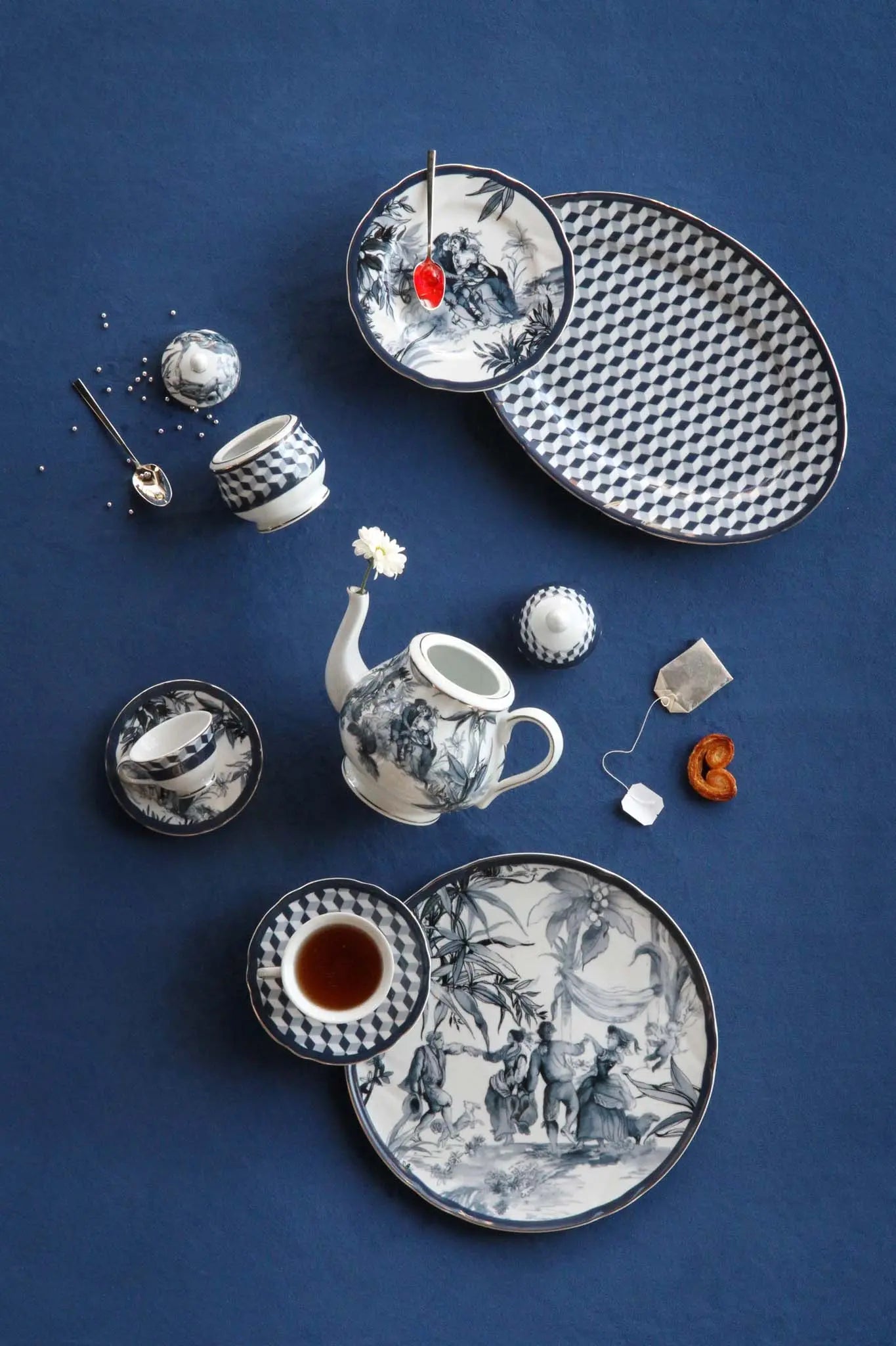 Sest 2 Tea Cups - Versailles - Amprio Milano