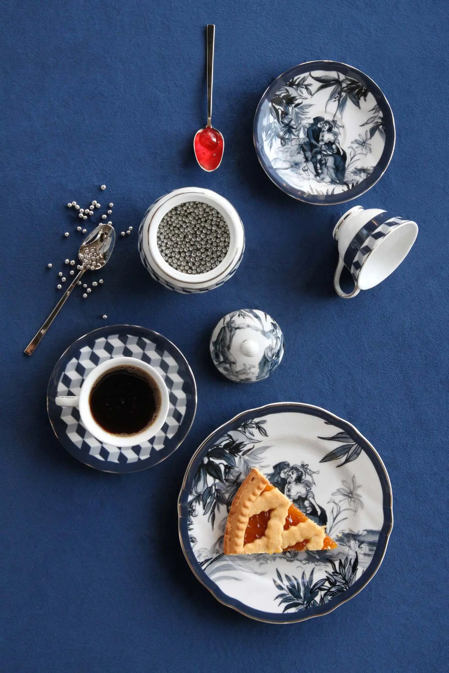 Sest 2 Tea Cups - Versailles - Amprio Milano