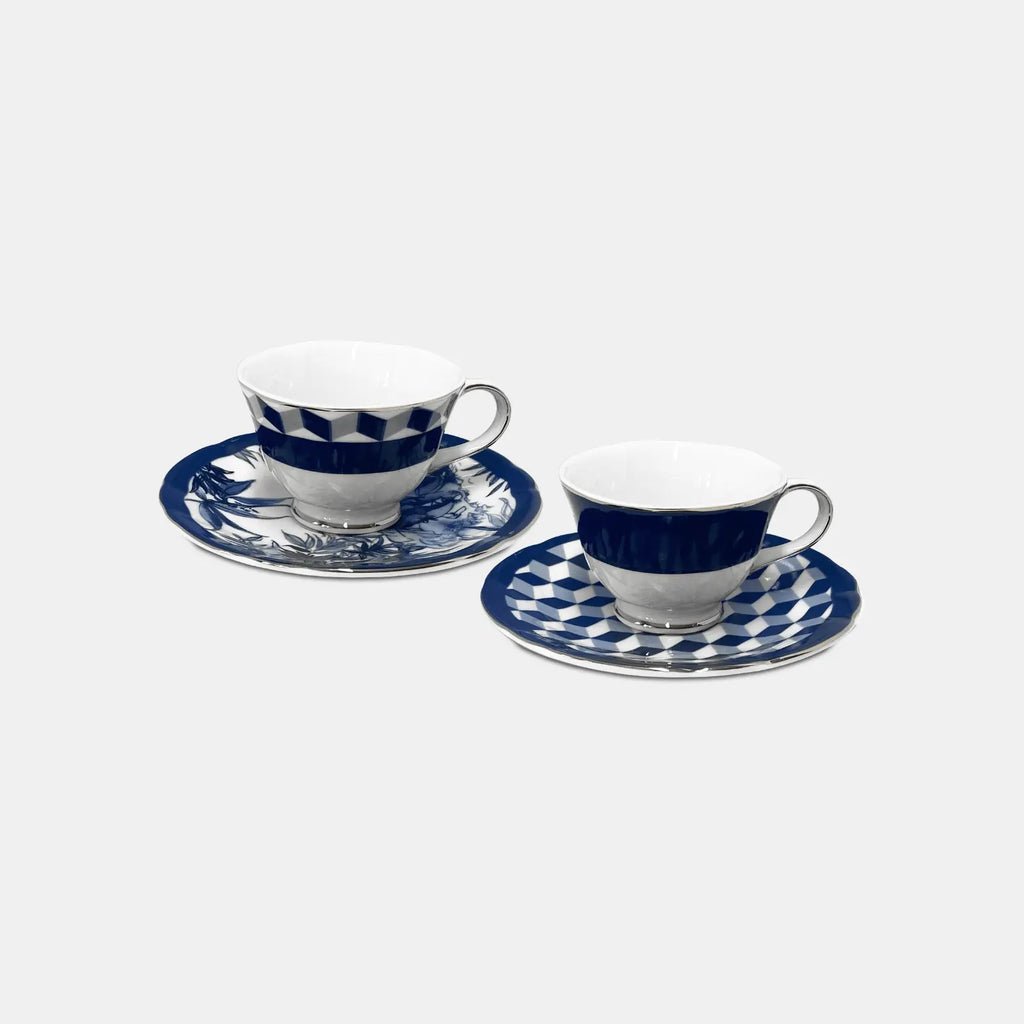 Set 2 Coffee Cups - Versailles - Amprio Milano