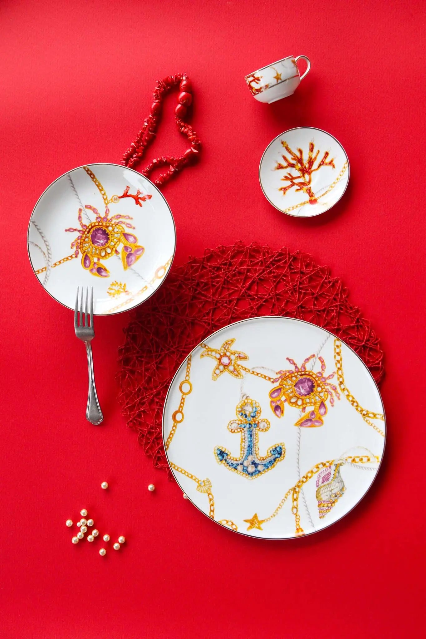 Set 2 Coffee Cups – Portofino  – Amprio Milano