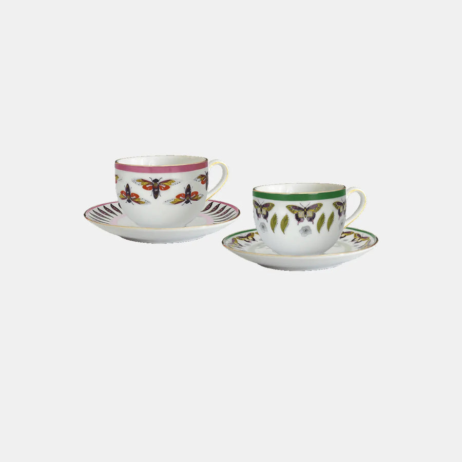 Set 2 Tea Cups – Amazzonia – Amprio Milano