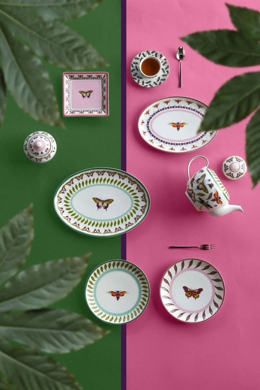 Set 6 Dessert Plates – Amazzonia – Amprio Milano