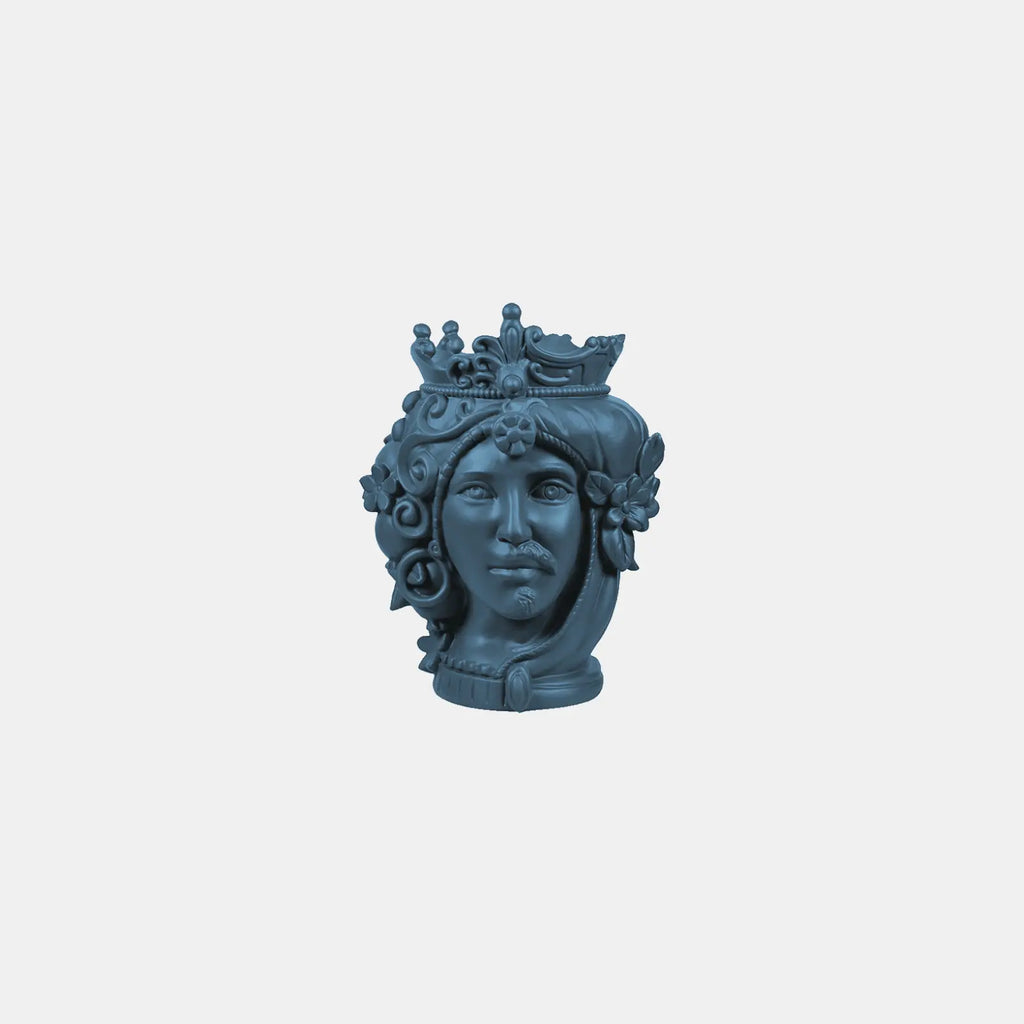 Small Bisex Head Sculpture – Teste Matte – Amprio Milano
