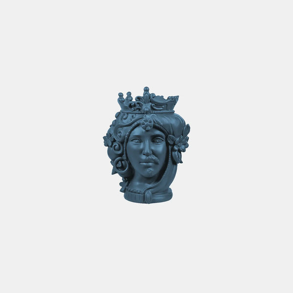 Small Bisex Head Sculpture – Teste Matte – Amprio Milano