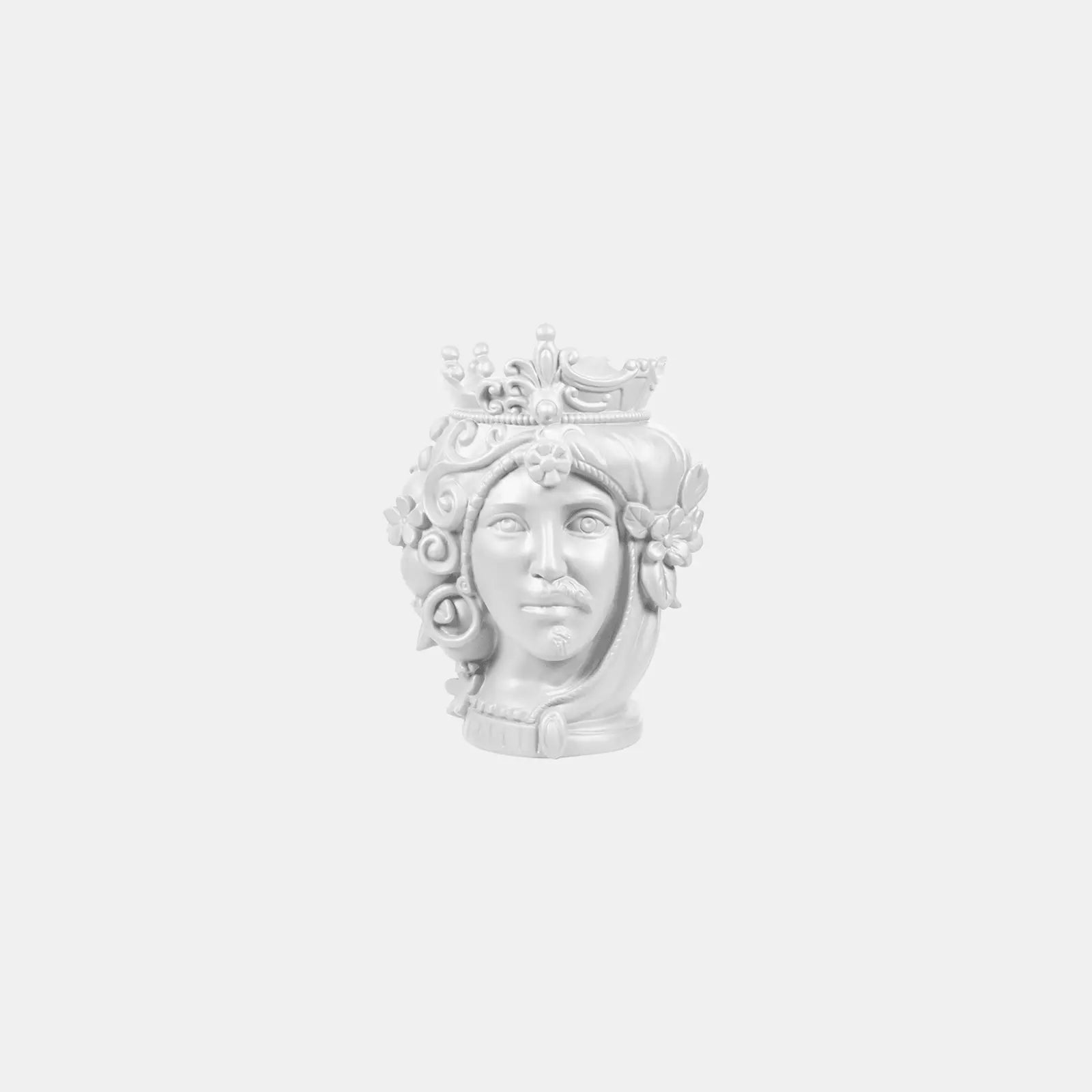 Small Double Face Sculpture – Teste Matte – Amprio Milano