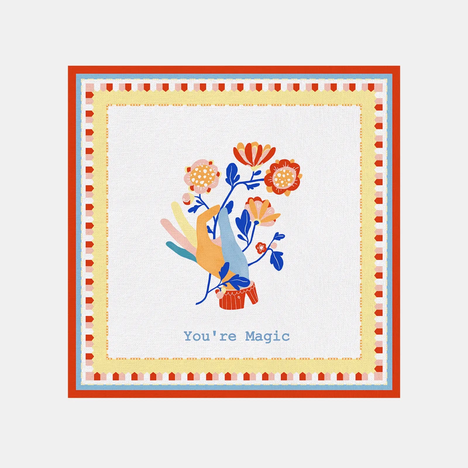 Squared Antistain Placemat - Mamma Mia - Amprio Milano