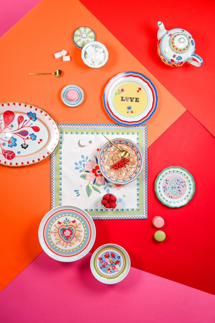 Squared Antistain Placemat - Mamma Mia - Amprio Milano